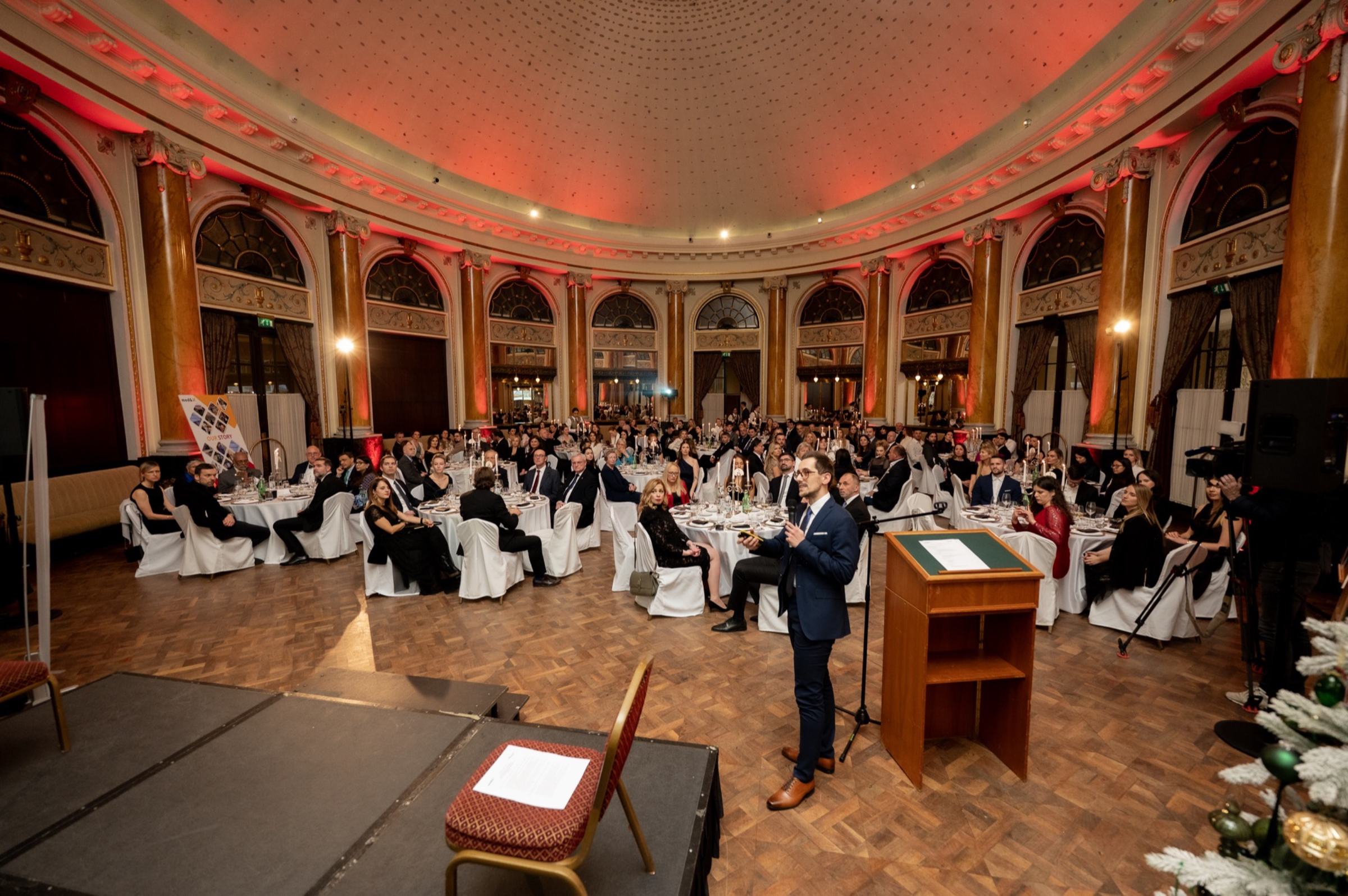 Guests gathered for the evening at the Plexus Gala in Zagreb